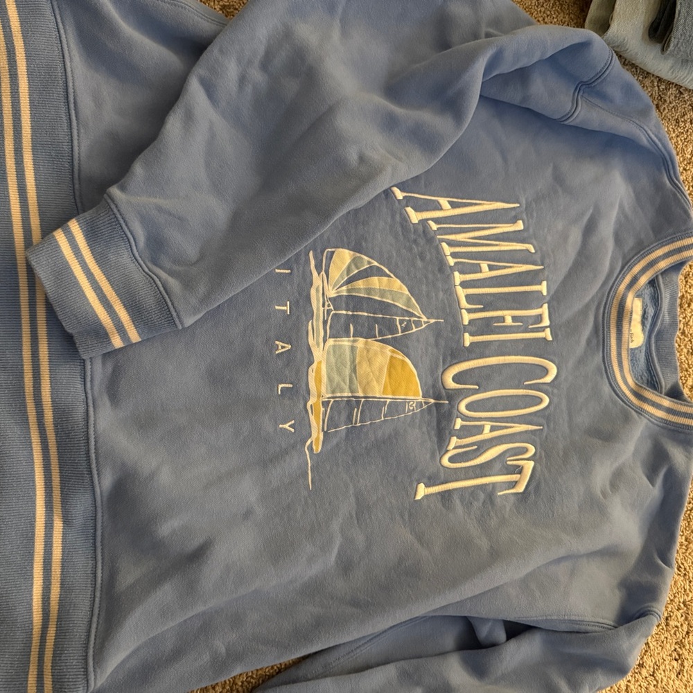 Abercrombie & Fitch Blue Amalfi Coast Hoodie